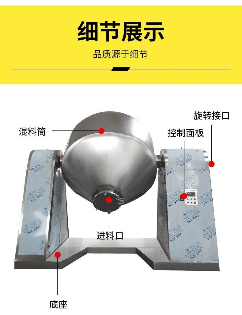 Double Cone Rotary Vacuum Dryer product image 11